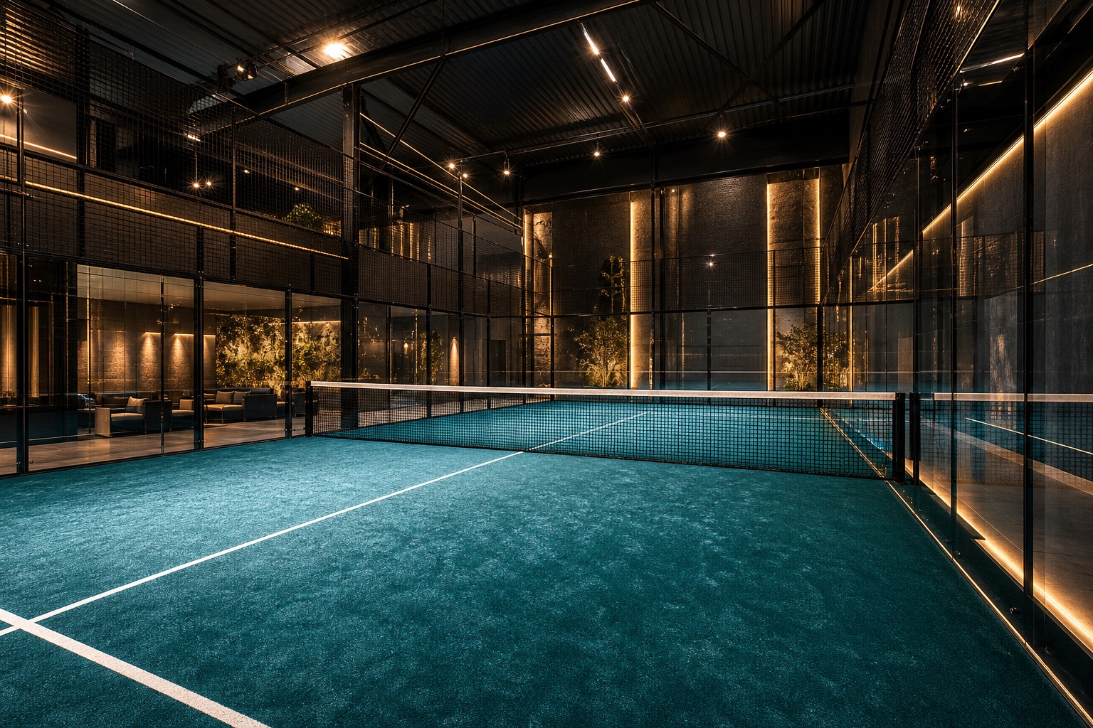 Platz 2 — outdoor padel court